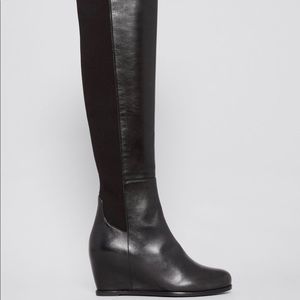 Stuart Weitzman knee high platform boots